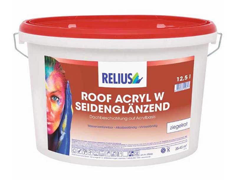 Eimer mit Dachfarbe Roof Acryl NanoTech